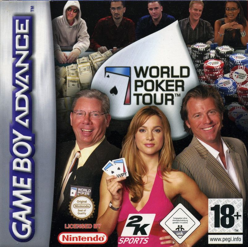 World Poker Tour box art for GameBoy Advance